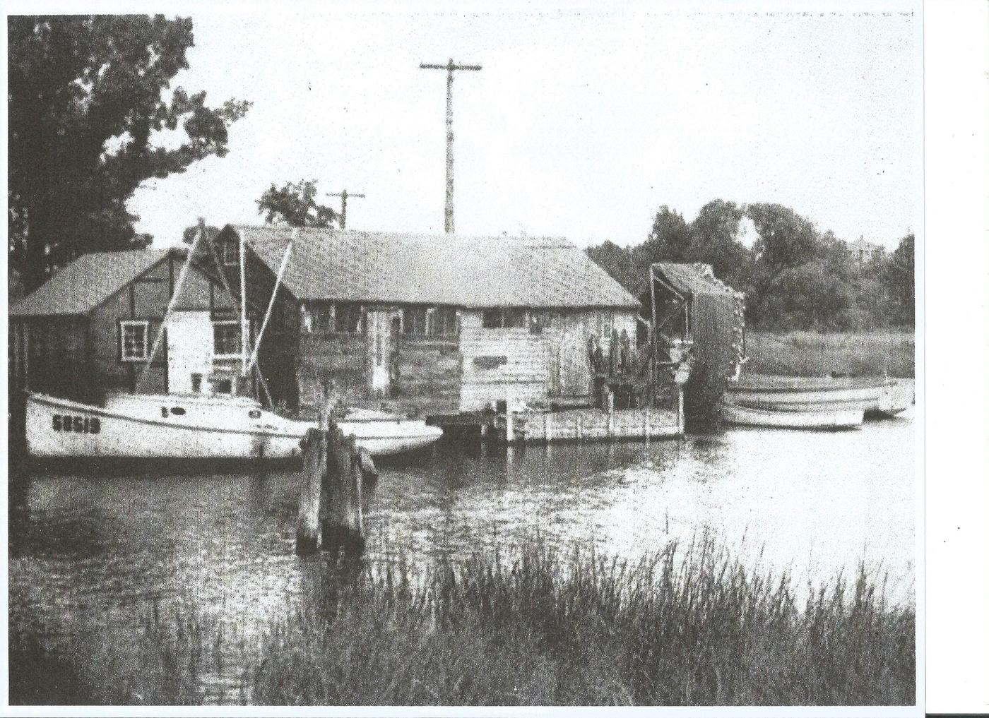 Second Providence Sunday Journal photograph of a shanty at the water's edge